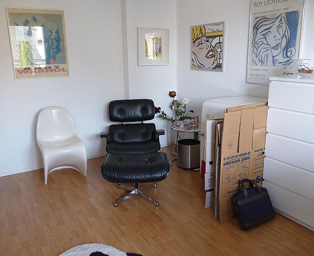 Schöne optimal geschnittene Dreizimmerwohnung, 76 qm, in Düsseldorf Flingern-Nord. – Arbeitszimmer