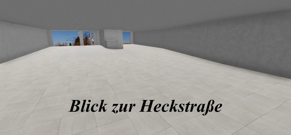 Planung in 3 D Heckstraße