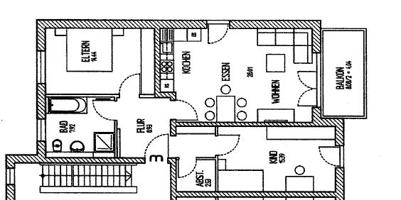Abitare sentendosi bene: moderno appartamento di 3 locali con balcone – Foto 9