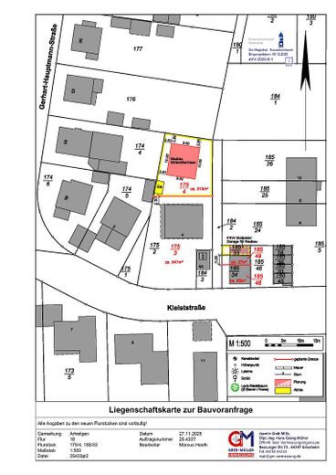 Verkehrsberuhigt gelegenes Grundstück für Einfamilienhaus in gewachsenem Wohngebiet + Garage – Foto 6