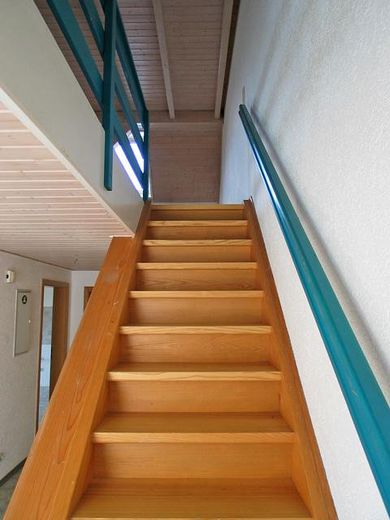 Treppe zum Wohnzimmer