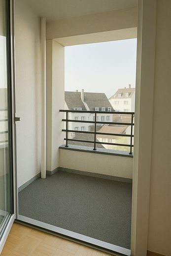 Seniorengerechte Wohnung– moderne Ausstattung und neue Einbauküche in Top-Lage von Dorsten – Balkon