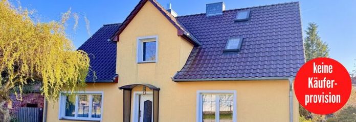 HORN IMMOBILIEN++Dom jednorodzinny w Pasewalk z kuchnią w zabudowie, kominkiem i dużą ilością miejsca dla Państwa rodziny!