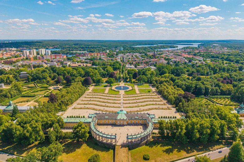Blick über Sanscoussi