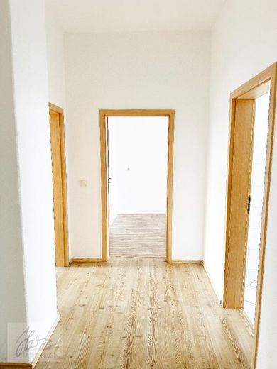 ***EXKLUSIVE 2-RAUM-ALTBAUWOHNUNG MIT STUCKDECKEN &amp; " BALKONEN *** Wohnen im Herzen von Alt-Riesa – Flurbereich mit Blick in die Wohnung