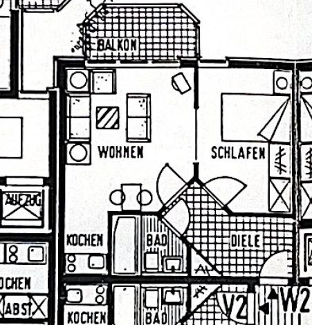 Schöne, frisch renovierte 2-Zimmer Wohnung, direkt am Schloß Broich – Foto 12