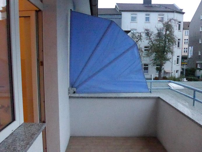 Balkon mit Sichtschutz