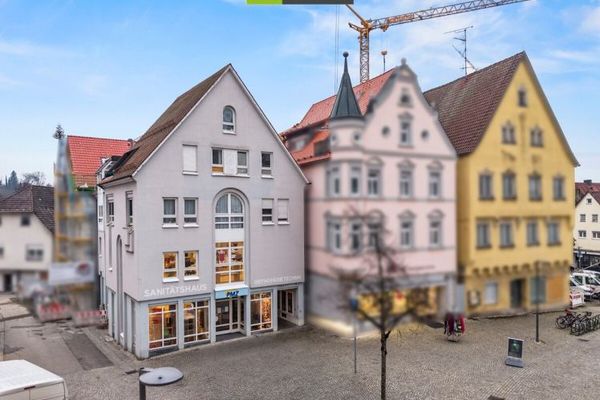 Gepflegte 2-Zimmer-Wohnung in zentraler Innenstadtlage von Bad Waldsee
