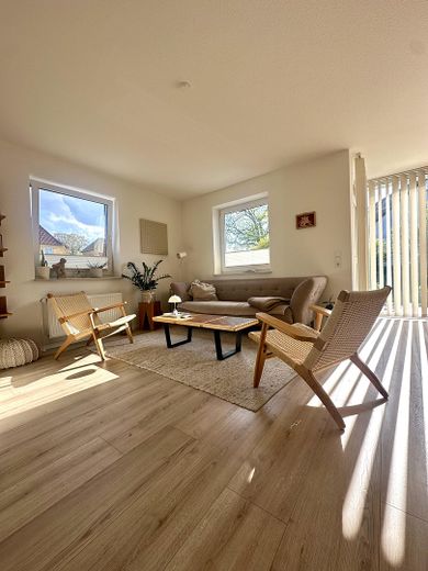 Wohnzimmer bei Abendsonne