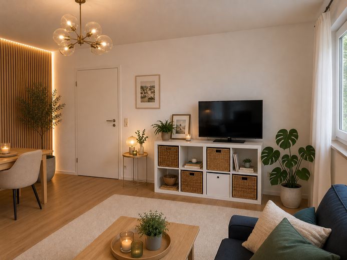 Bubenbach - Schöne 3- Zimmer Erdgeschosswohnung zu vermieten (4) (ID142) – Wohnzimmer