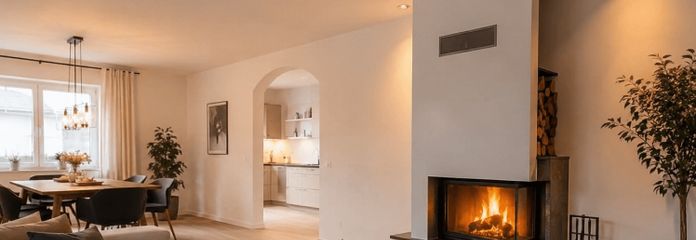 Großzügige 2-Zimmer-Erdgeschosswohnung in Battweiler mit Kamin