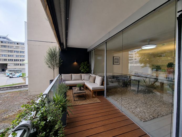 Schöne Wohnung in Innenstadtlage – Balkon
