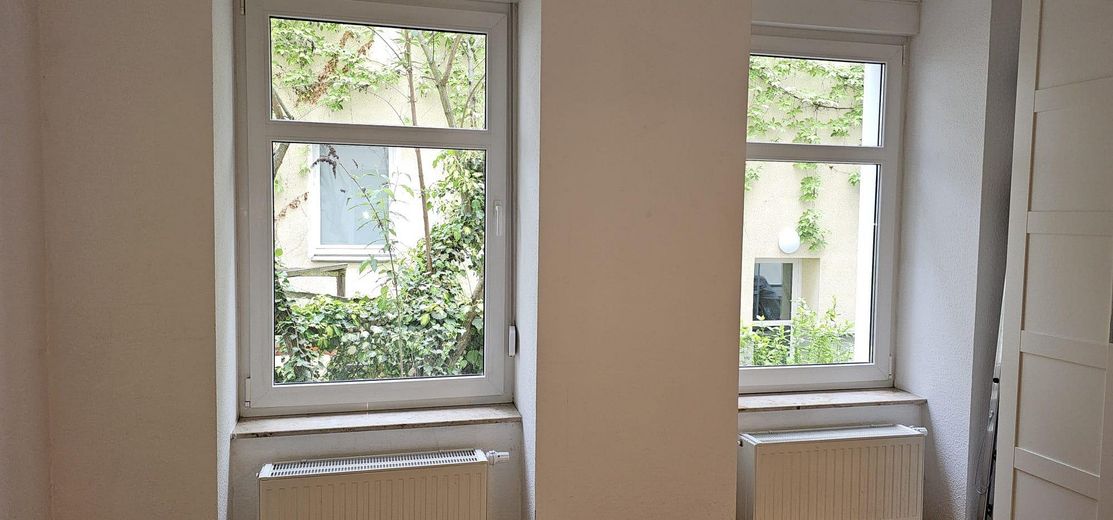Wohnen am Zionskirchplatz – sanierter Altbau in einer der schönsten Lagen Berlins – Blick Schlafzimmerfenster