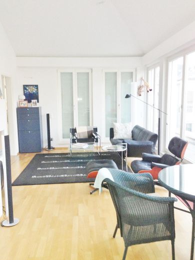 Extravagant penthouse met dakterras – Wohnbereich
