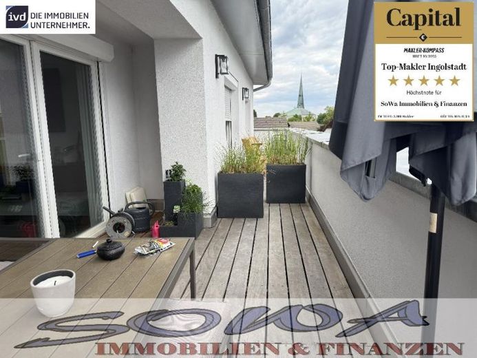 Exklusive 3,5 Zimmer Penthouse Wohnung mit Dachterrasse und TG-Stellplatz in Neuburg - Zentrumsnah! - Ein Objekt von Ihrem Immobilienpartner SOWA Immobilien und Finanzen – Foto 1