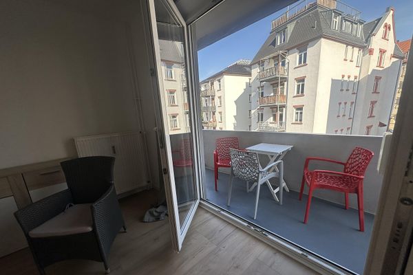 Stijlvol gemeubileerd appartement in de populaire wijk Neckarstadt-OST – Intrekken en je meteen thuis voelen