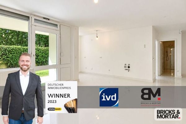 Frisch modernisierte 2-Zimmer-Gartenwohnung mit Terrasse in Augsburg-Kriegshaber