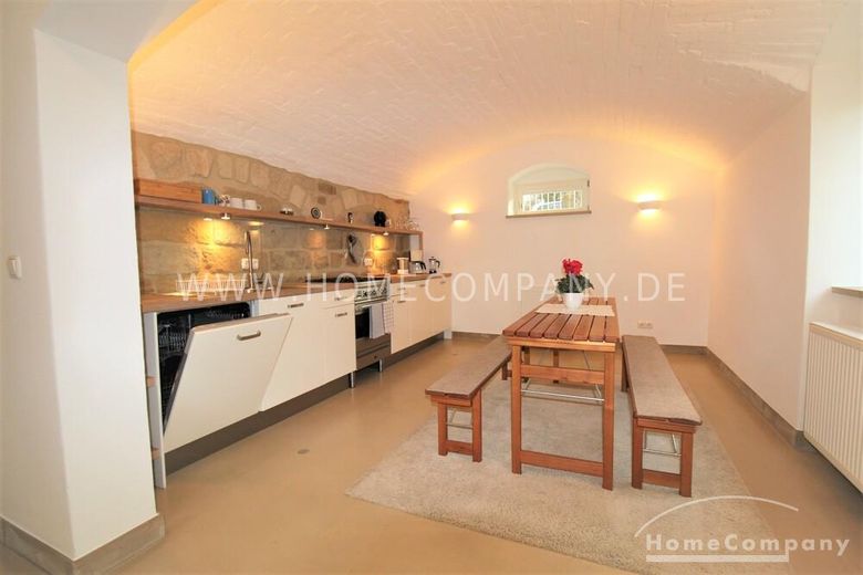 22309 HomeCompany Dresden सुसज्जित 2-कमरों वाला टेरेस सहित बेसमेंट अपार्टमेंट, Dresden-Äußere Neustadt में, अधिकतम 2 व्यक्ति – d61924ba24e8b09fbaf924061628d8b796119826.jpg