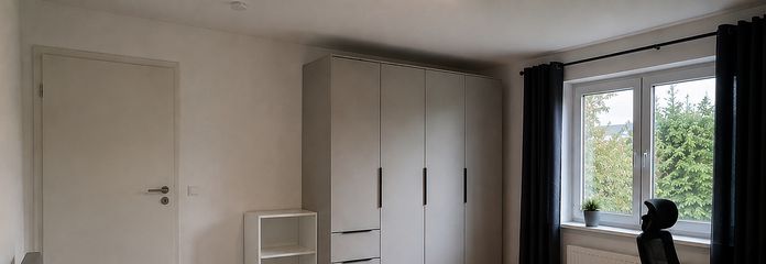 कोलोन-मुल्हाइम में नया सुसज्जित साझा फ्लैट | 15 m² का उजला कमरा