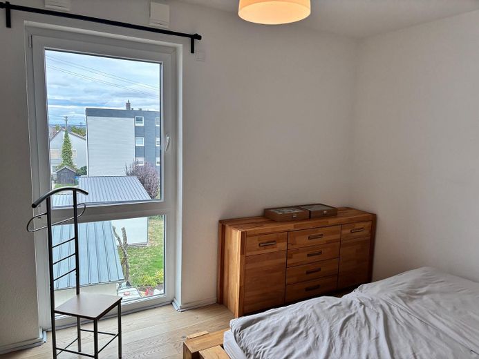 Moderne Neubau-Wohnung für Singles und Paare – Schlafzimmer