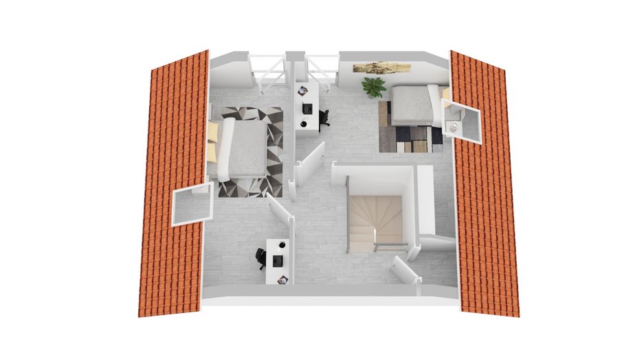 3D-Grundriss 2. DG