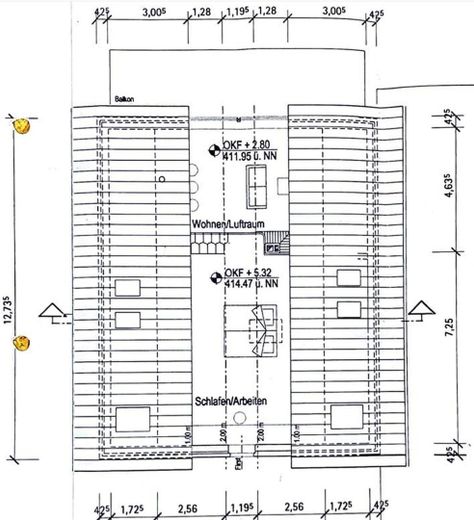 Grundriss Dachgeschoss