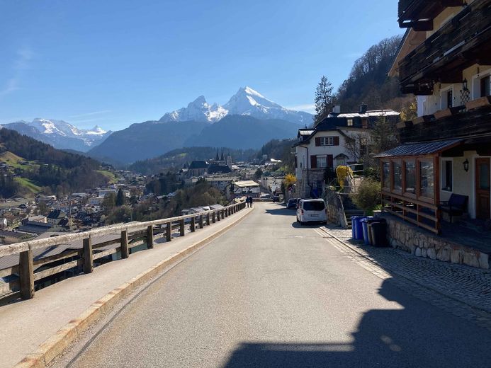 Blick über Berchtesgaden