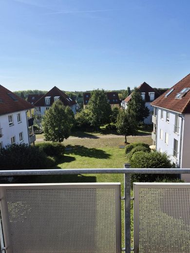 Blick vom Balkon