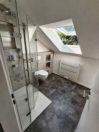 Blick in das neue Bad mit DF
