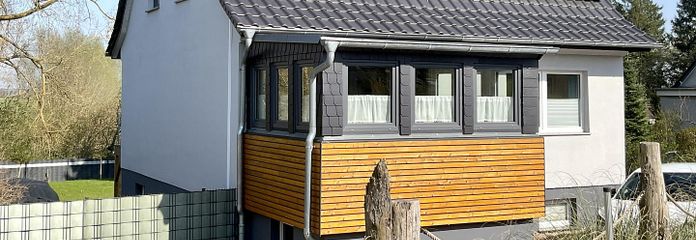 Haus von Straße aus