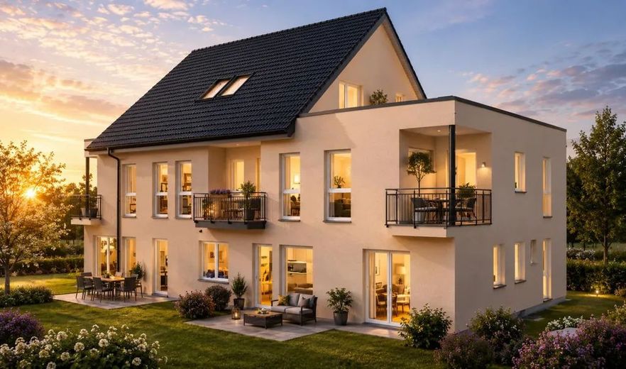 Neubau-Erstbezug: 2-Zimmer-Wohnung Nürnberg-Eibach – Foto 1
