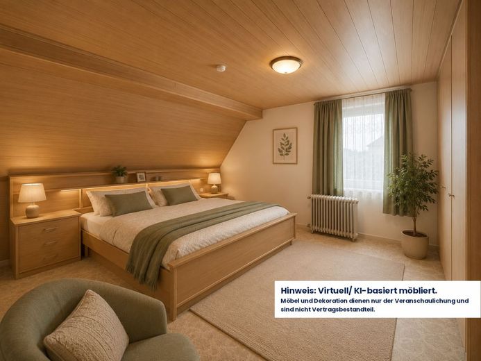 + محجوز + منزل سكني مع إمكانية توسعة، ومرآبين، والكثير من الإمكانات – KI-Schlafzimmer2