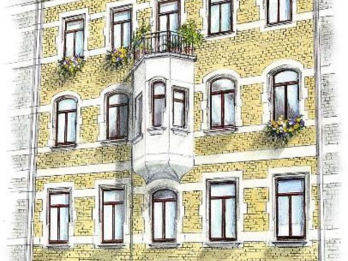 Schumannstr. 17, Wohnung 03 ~~~ Einbauküche, großer Balkon, Bad mit Wanne, Keller – Foto 1