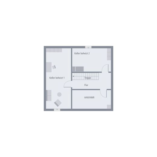 DAS HAUS MIT DEM PLUS AN RAUM – Grundriss Kellergeschoss