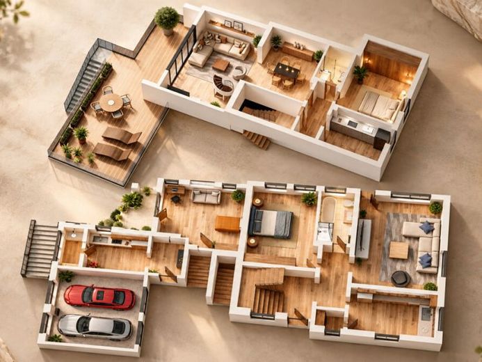 Una casa per più generazioni – con appartamento indipendente a Bösingfeld – Foto 1