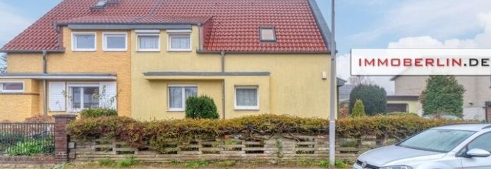 IMMOBERLIN.DE - Posizione piacevole! Casa perfettamente ristrutturata e/o terreno edificabile