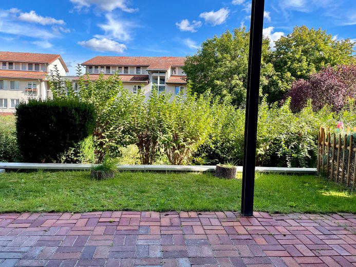 Blick von der Terrasse 