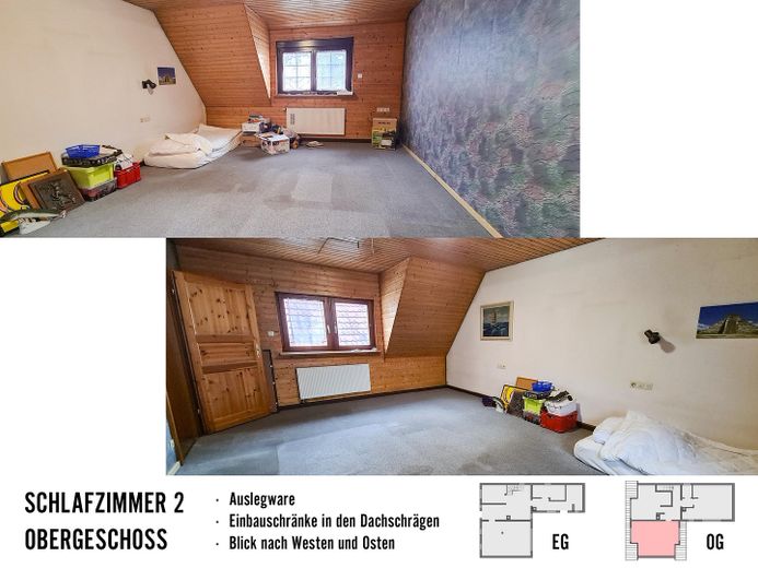 Haus mit großer Scheune: Wohnen, Werkstatt & Hobby unter einem Dach – Großes Kinderzimmer 1