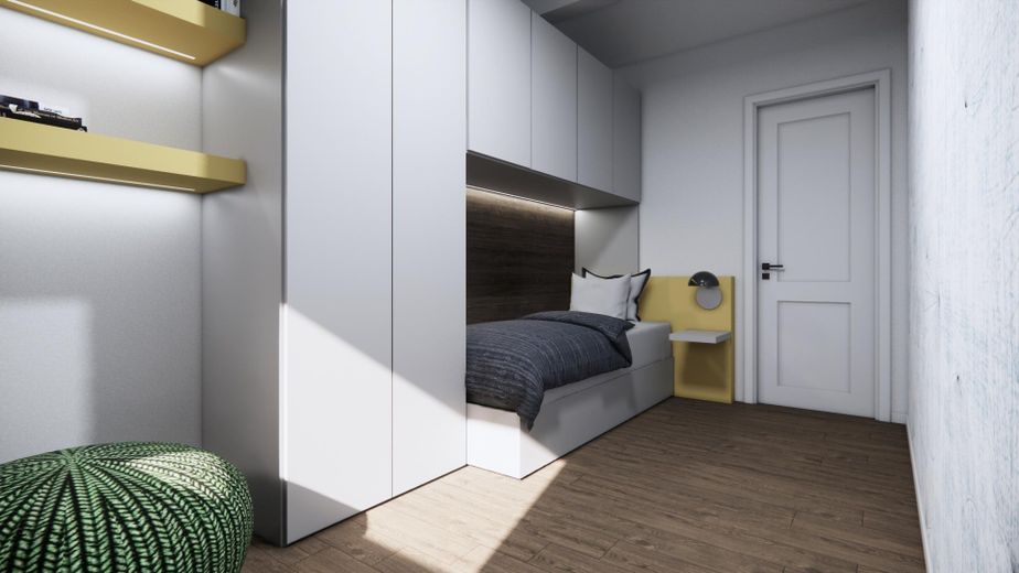 Wohnung 3 - Kinderzimmer/Büro