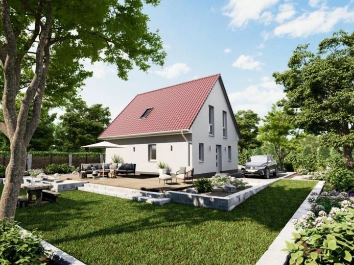 Aktionshaus S510 massiv schlüsselfertig mit Grundstück – Foto 1