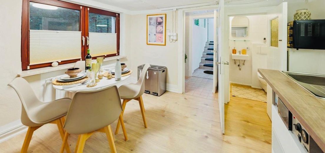 1 Bedroom Souterrain in Lurup (Hamburg West) Garden Furnished – ALL INCL. – 1-Zimmer Oase + Garten – Foto 3