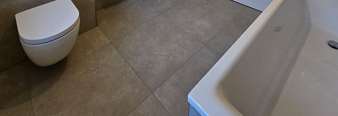 Doppelwaschbecken im Badezimme