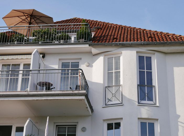 Ansicht des Hauses von außen