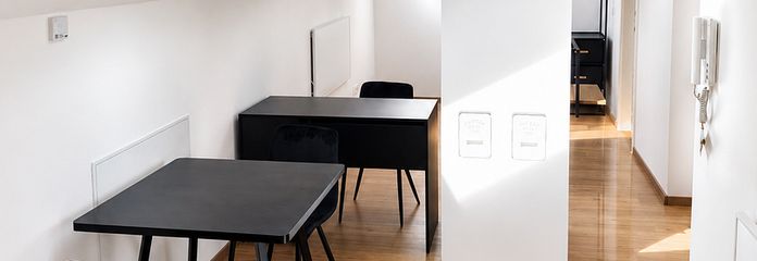 1 Zimmer Studentenappartement in Eichstätt - Möbliert & Erstbezug – 15 Min. Fußweg zur Uni – Wohn- und Schlafbereich 1
