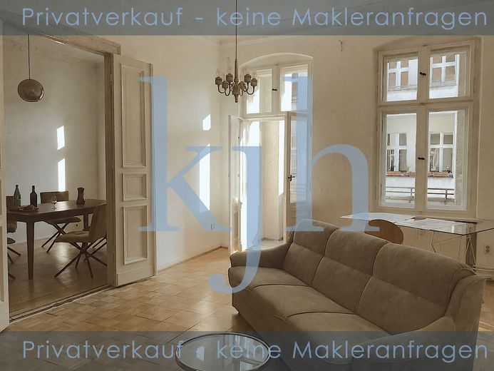 Repräsentative Altbau Wohnung - BERLIN SCHÖNEBERG – Wohnzimmer