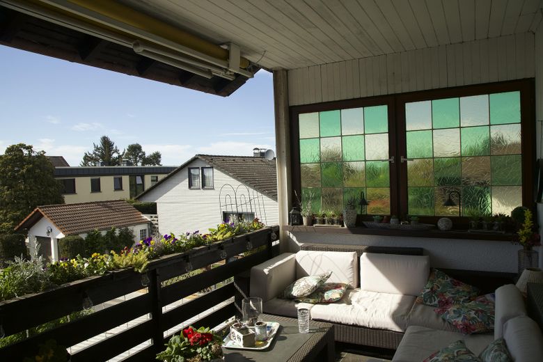 Sonniger Balkon - Obergeschoss