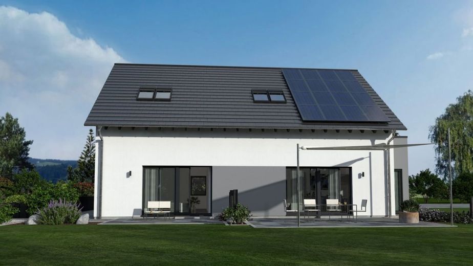 EIN HAUS - ZWEI OPTIONEN – Ansicht Garten