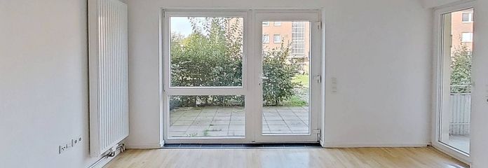 Spacious 3-room apartment with TERRACE and BALCONY – Ansicht I: Wohn- und Esszimmer