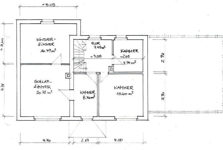 Renovierungsbedürftiges 7-Zimmer Haus mit Garage in Weilmünster – Foto 3