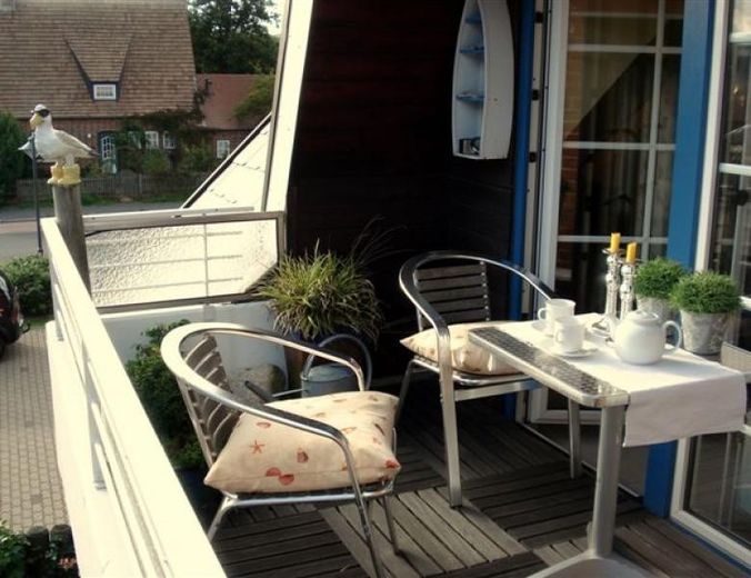 List/Sylt: charmante Eigentumswohnung Obergeschoss (1.Stock) + DG – Loggia